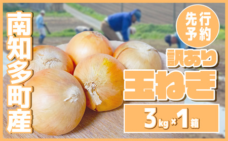 【2027年5-6月出荷】 訳あり 玉ねぎ 3kg (1箱) 家庭用 大きさ不揃い 先行予約 たまねぎ