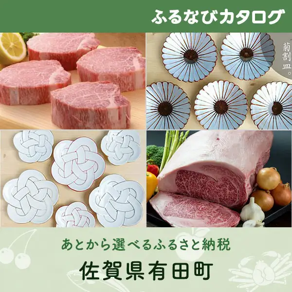 【有効期限なし！後からゆっくり特産品を選べる】佐賀県有田町カタログポイント