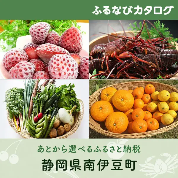 【有効期限なし！後からゆっくり特産品を選べる】静岡県南伊豆町カタログポイント