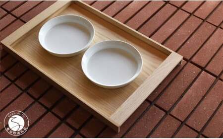 1616/ TY Round Deep Plate 200 White 2枚セット【1616/arita japan】有田焼 食器 皿 中皿 丸皿 ラウンド プレート ホワイト シンプル eb020