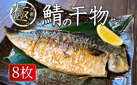 高級サバ干物 大寒の極み 8枚 サバ