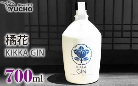 橘花 KIKKA GIN ／ 油長酒造 クラフトジン ジン キッカジン スピリッツ 地酒 風の森 特産品 奈良県 御所市【utyo0002】
