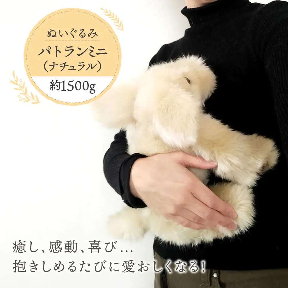パトランミニ・ナチュラル 糸島市 / 科学工房未来 犬 ペット ぬいぐるみ [AYI007] いぬ 動物