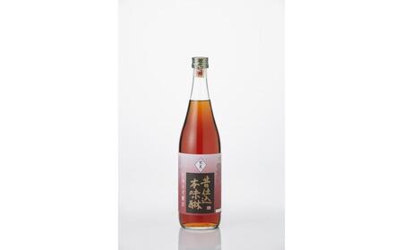 伝承醸法 昔仕込本みりん 720ml x 6本 蔵の素ブランド 甘強酒造 自家製粕取り焼酎使用 【kw0134-0081】
