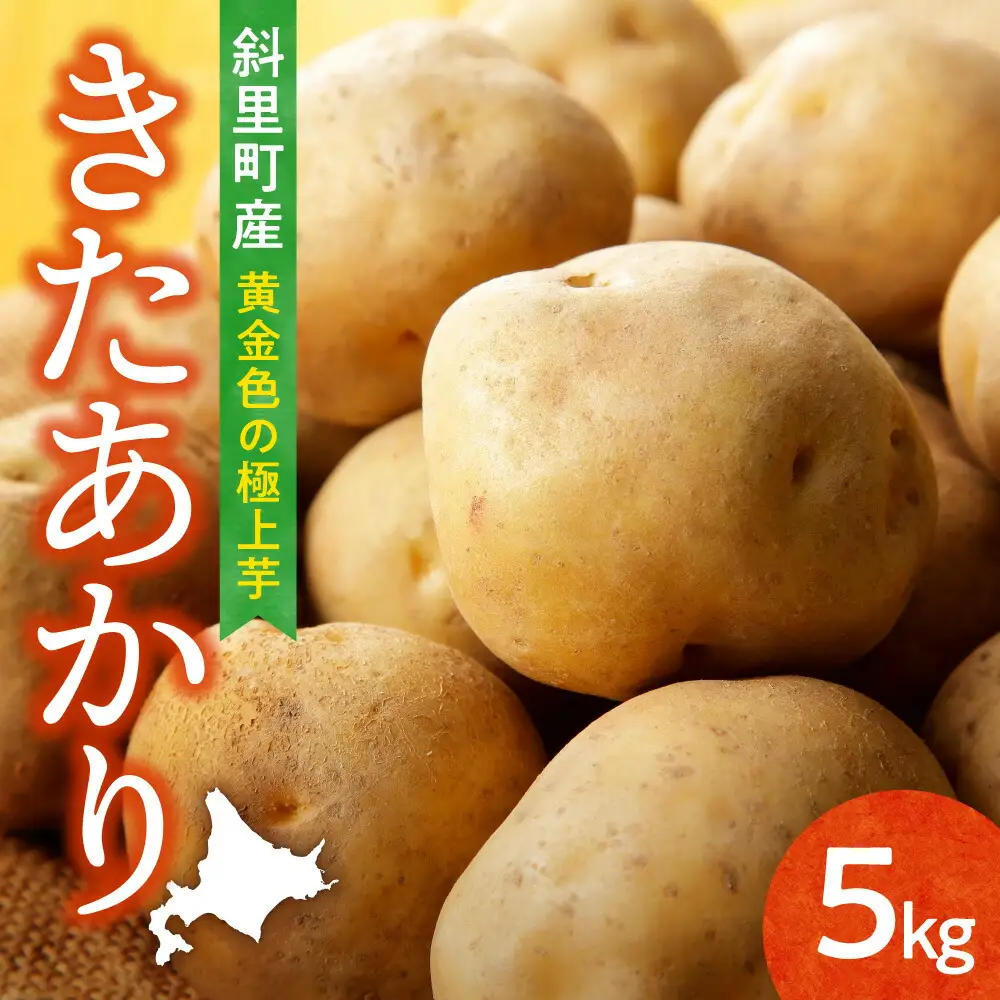 【先行予約】 きたあかり 5kg じゃがいも 北海道産じゃがいも