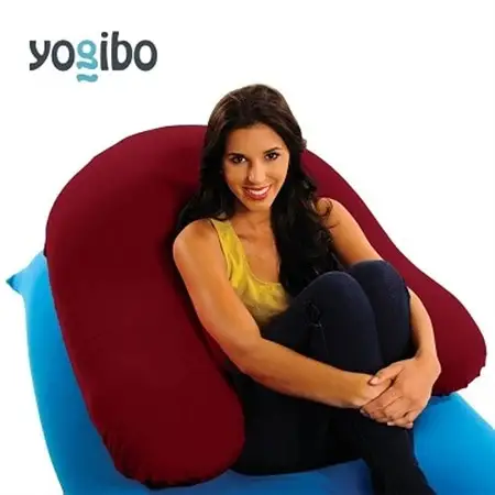 Yogibo Support(ヨギボー サポート)ワインレッド_雑貨・日用品  家具・インテリア _【配送不可地域：離島】【1172071】