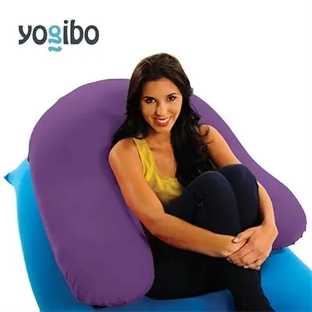 Yogibo Support(ヨギボー サポート)パープル_雑貨・日用品  家具・インテリア _【配送不可地域：離島】【1172074】