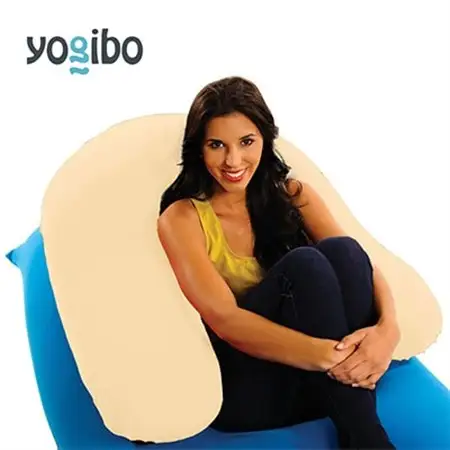 Yogibo Support(ヨギボー サポート)クリームホワイト_雑貨・日用品  家具・インテリア _【配送不可地域：離島】【1172077】