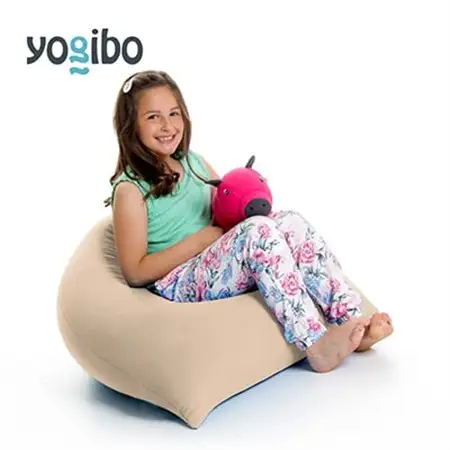 Yogibo Pyramid(ヨギボー ピラミッド)ライトグレー_雑貨・日用品 椅子・チェア・ソファ 家具・インテリア _【配送不可地域：離島】【1172115】