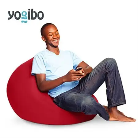 Yogibo Mini(ヨギボー ミニ)レッド_雑貨・日用品 椅子・チェア・ソファ 家具・インテリア _【配送不可地域：離島】【1172152】