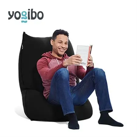 Yogibo Lite(ヨギボー ライト)ブラック_雑貨・日用品 椅子・チェア・ソファ 家具・インテリア _【配送不可地域：離島】【1172215】