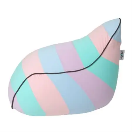 Yogibo Lounger レインボー パステル_ヨギボー ソファ レインボー パステル カラフル_【配送不可地域：離島】【1172331】