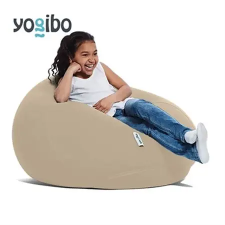 Yogibo Drop(ヨギボー ドロップ)ライトグレー_雑貨・日用品  家具・インテリア _【配送不可地域：離島】【1172451】