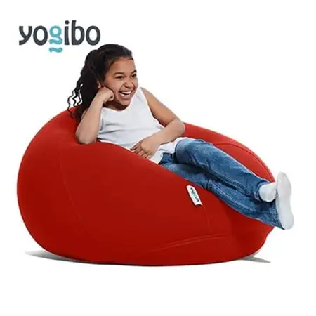 Yogibo Drop(ヨギボー ドロップ)レッド_雑貨・日用品  家具・インテリア _【配送不可地域：離島】【1172454】