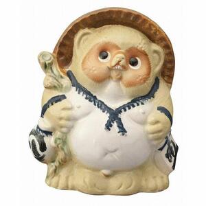 Re.Tanuki～POPなカラーの信楽たぬき～（15cm）【グリーン】