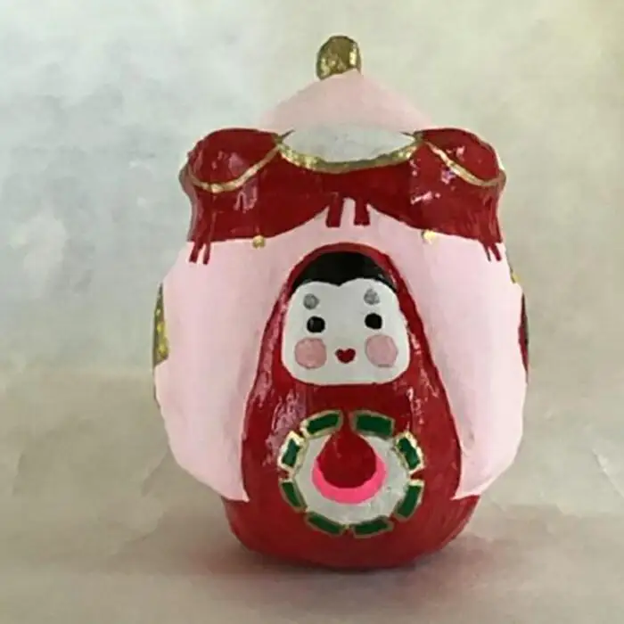 【博多張子】傘鉾姫だるま「祝うたア」