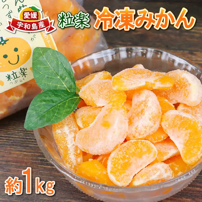 冷凍 みかん 1kg 粒楽 南四国ファーム アイスアイス J010-035018