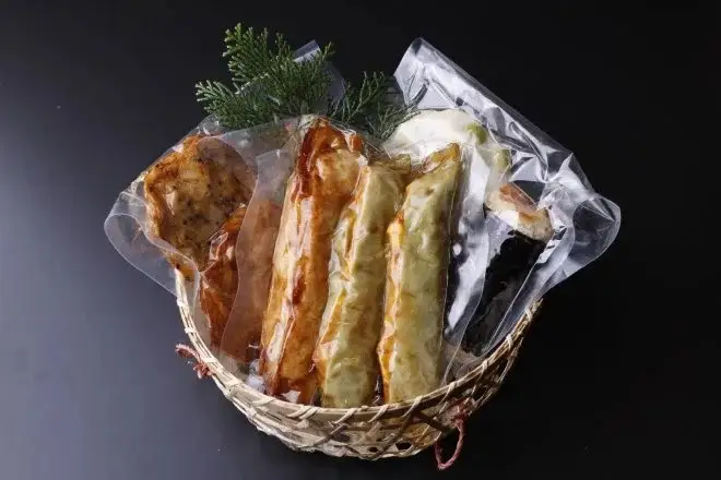 さつま揚げ わか草コーンさつま揚げセットA 真空パック入り 魚万商店 11-002