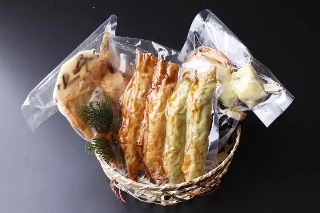 さつま揚げ わか草コーンさつま揚げセットB 真空パック入り 魚万商店 15-010