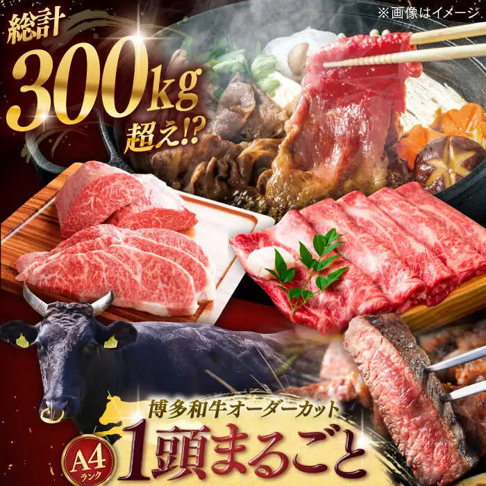 【一頭丸ごと】 博多和牛 オーダーカット セット  [ADAQ099] 牛 牛肉 定期便