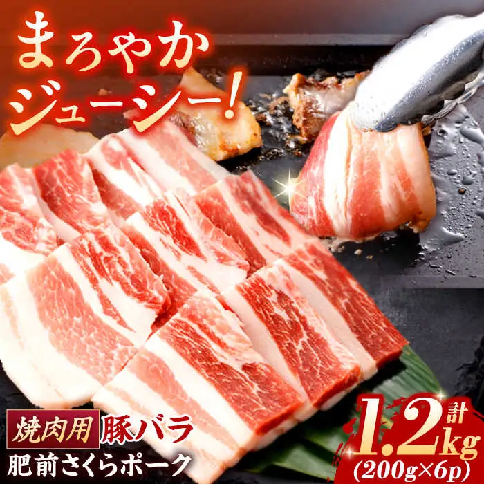 豚肉 焼肉用 計1.2kg NAC502 豚肉