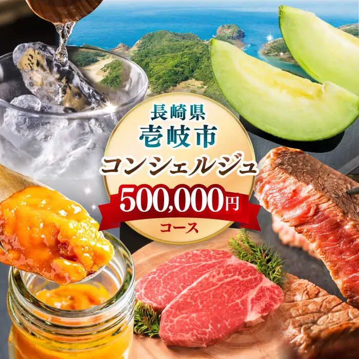 50万円【壱岐市コンシェルジュ】返礼品おまかせ！寄附額 50万円コース [JZY001]