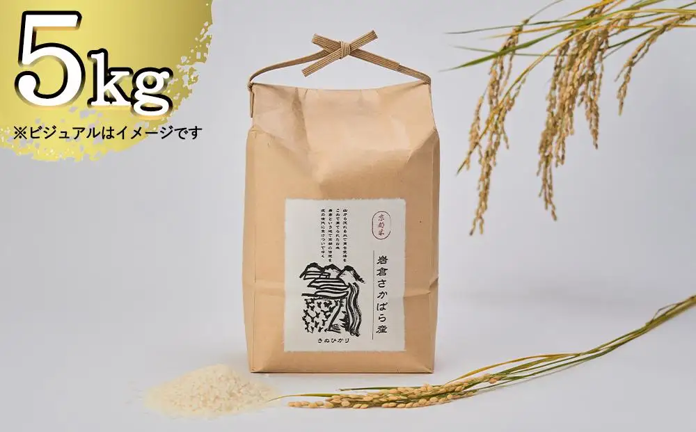 【京都岩倉坂原米作りプロジェクト】〈新米〉京都岩倉さかばら産 きぬひかり(5kg)［ 京都 グルメ おいしい 人気 おすすめ 米 コメ ギフト プレゼント 贈答 お取り寄せ 通販 送料無料 ふるさと納税 ］