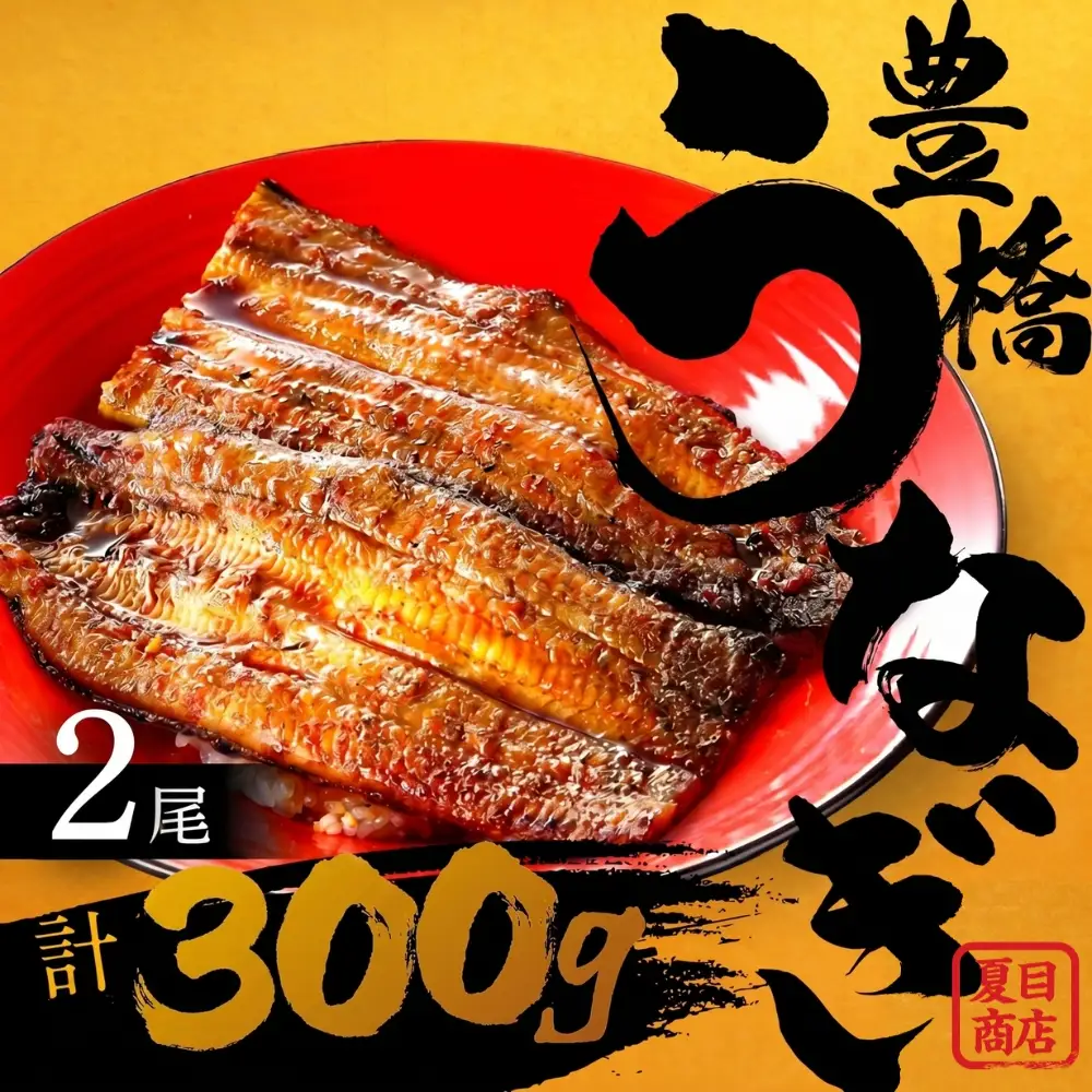 豊橋うなぎ 蒲焼 2尾 国産 うなぎ