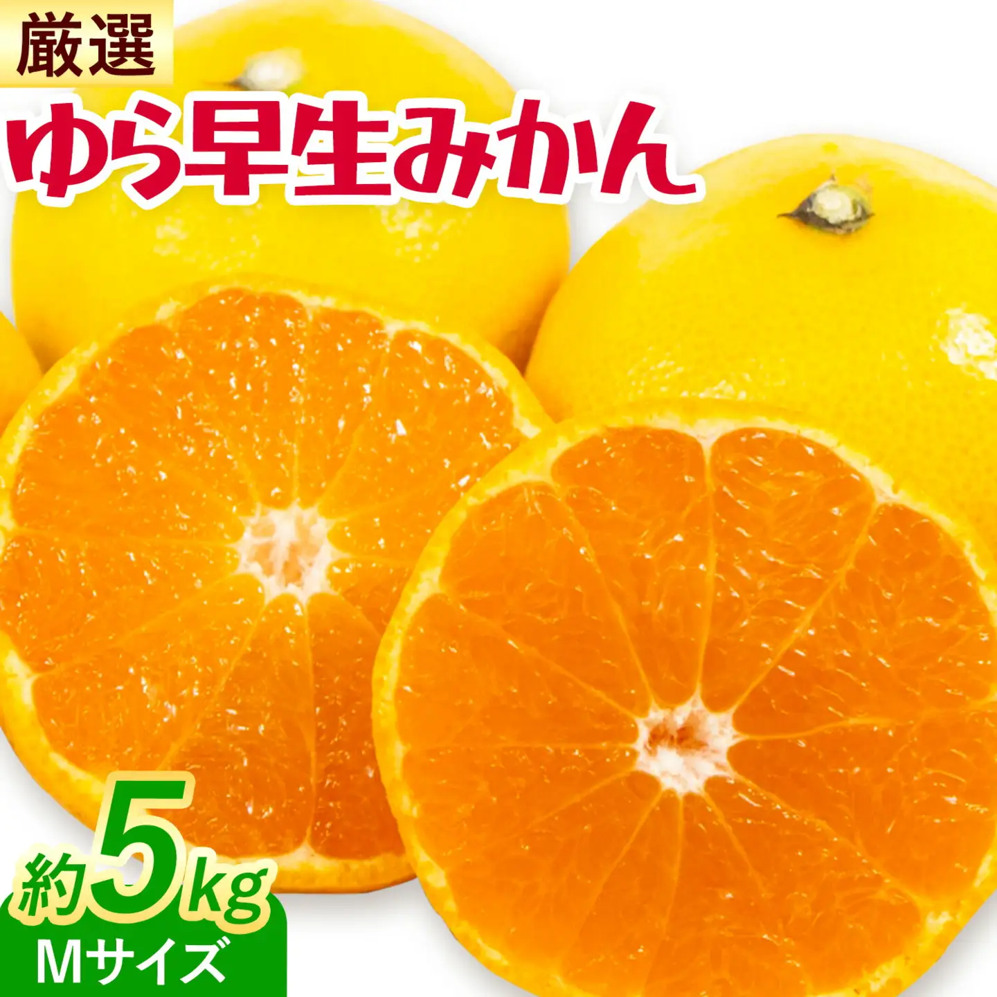 ゆら早生みかん 厳選 5kg Mサイズ GOGO農園