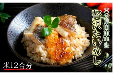 国東鯛めしの素/お米12合分 _1316R