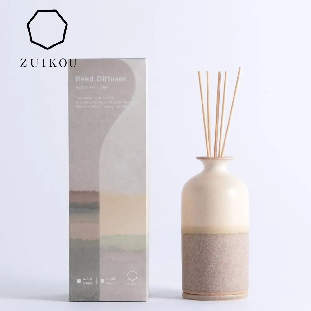 【瑞光窯-ZUIKOU-】リードディフューザー No.202 Noon｜京都 清水焼 フレグランス おしゃれ 人気