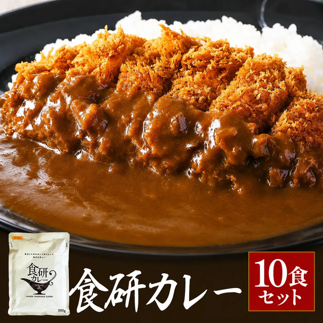 食研カレー２００ｇ×１０袋 