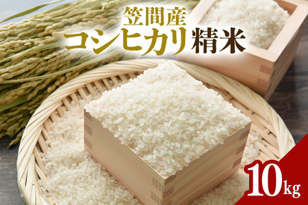 令和7年度 笠間産 コシヒカリ 10kg 精米 CU-009
