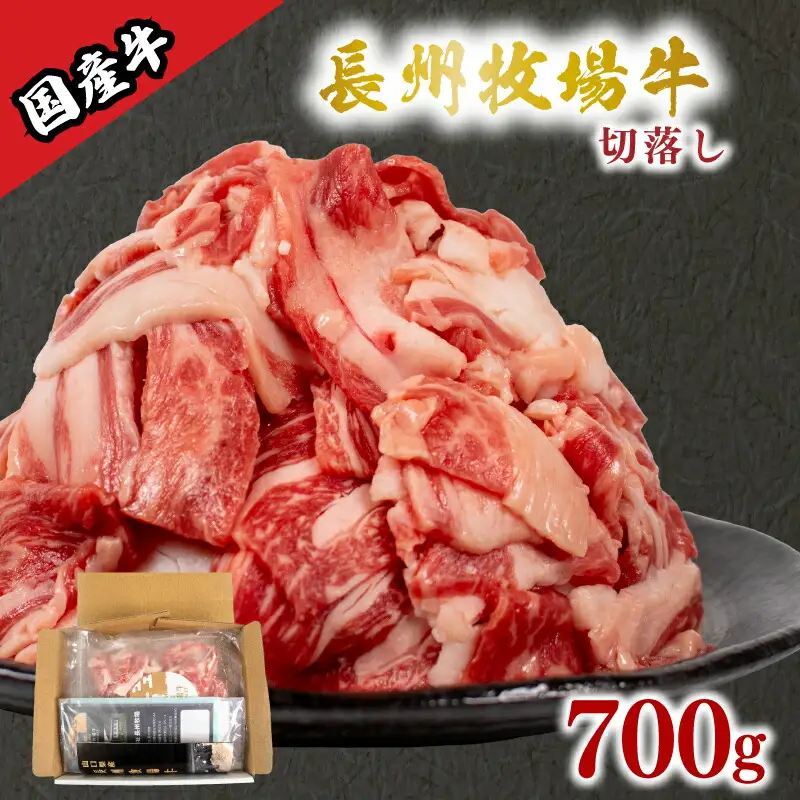 国産牛 切落とし 700g 牛肉 KO003