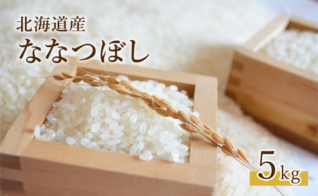 ななつぼし 産直米 精米 北海道産 ななつぼし【5kg】