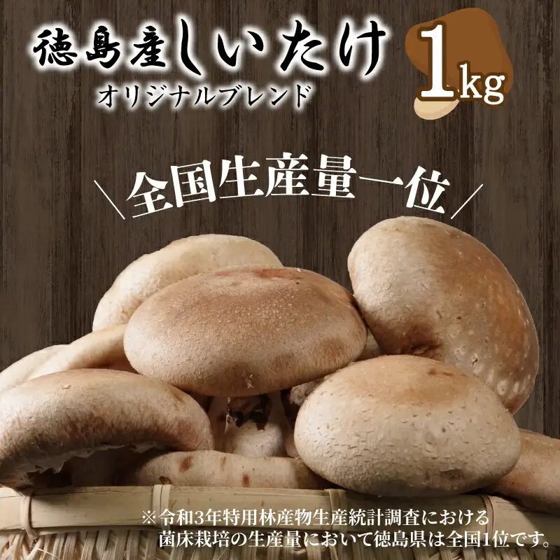 しいたけ 菌床生しいたけ 1kg 