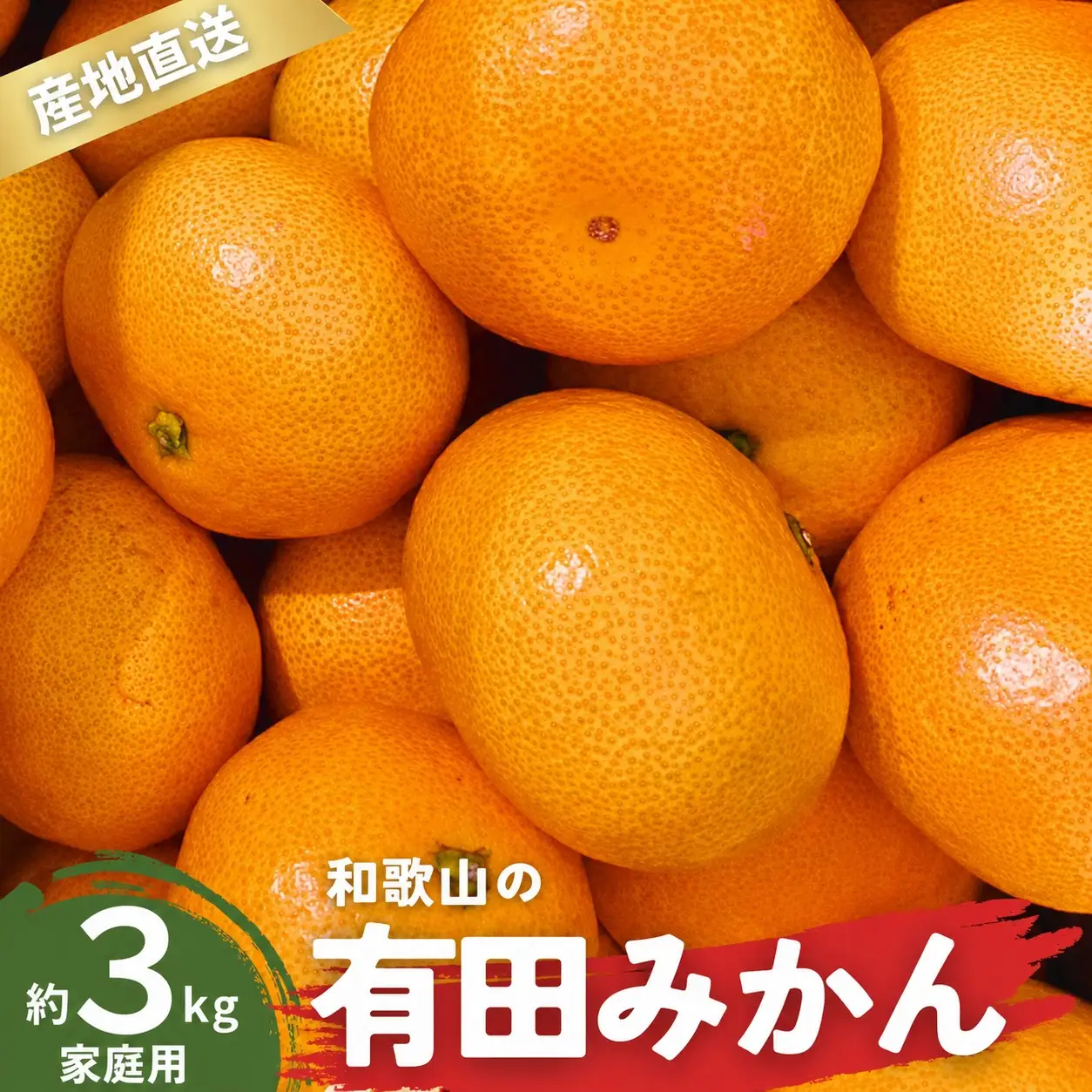 【12月発送】家庭用 有田みかん 和歌山 訳あり わけあり S～Lサイズ 大きさお任せ 3kg / みかん フルーツ 果物 くだもの 有田みかん 蜜柑 柑橘【ktn006B-12】