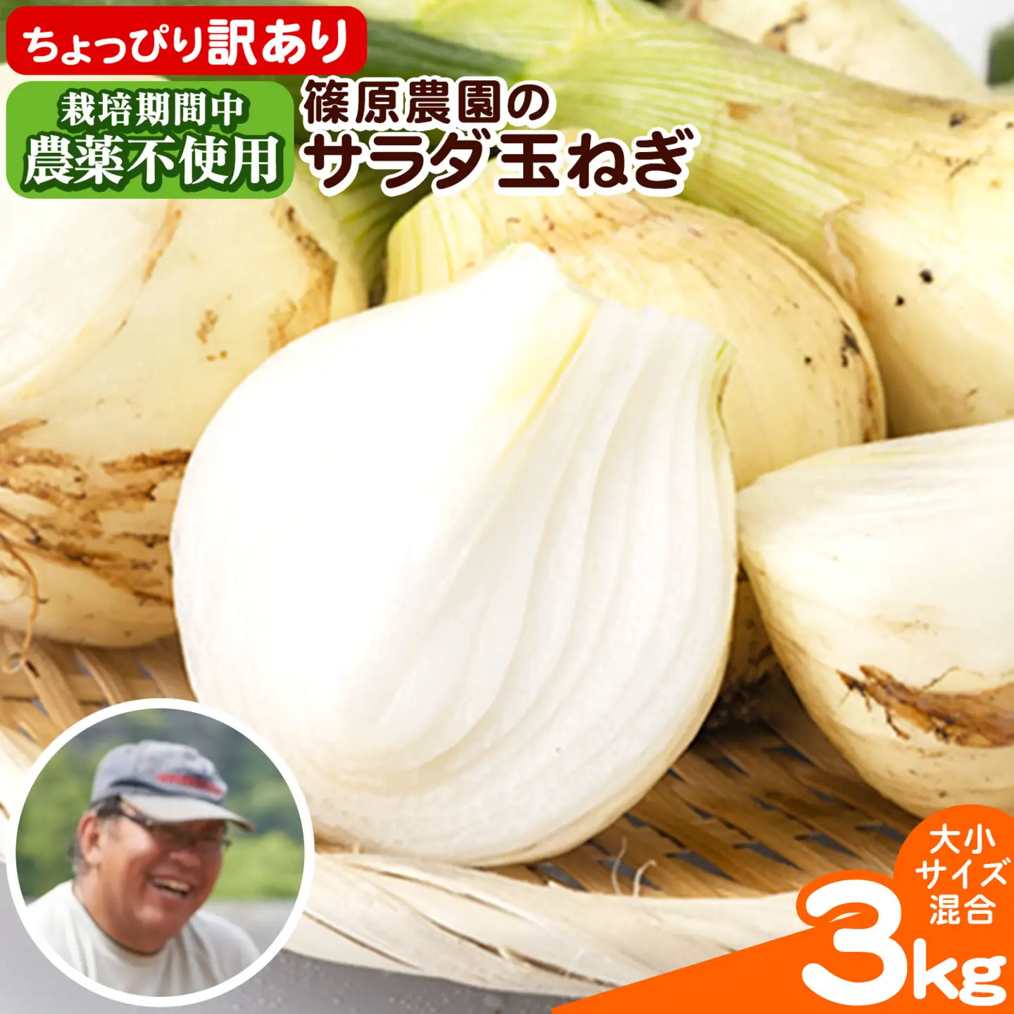 玉ねぎ サラダ 3kg 玉ねぎ