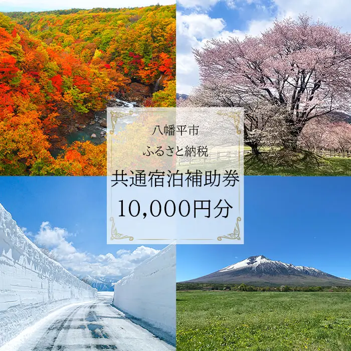 八幡平市共通宿泊補助券 （10000円相当） ／ 選べる 宿泊施設 共通 宿泊 宿泊補助券 補助券 宿 お宿 ホテル 温泉 温泉宿 温泉旅館 旅館 民宿 ペンション トラベル 旅行 旅 観光 観光旅行 泊まり お泊り 国内旅行 東北 岩手県 八幡平市 おすすめ