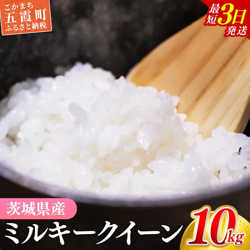 令和7年産 ミルキークイーン 精米 10kg (5kg×2袋)  中山産業 【価格変更AB】