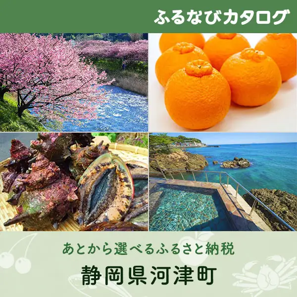 【有効期限なし！後からゆっくり特産品を選べる】静岡県河津町カタログポイント