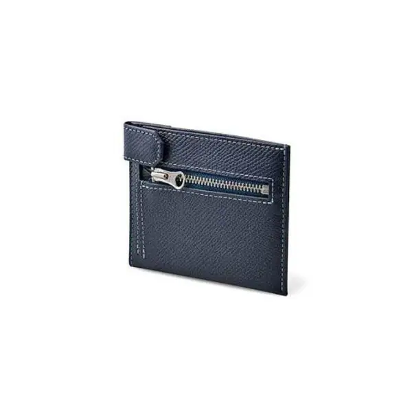 BAGGEX　豊岡製　レザースマートウォレット　35-0174（ネイビー）