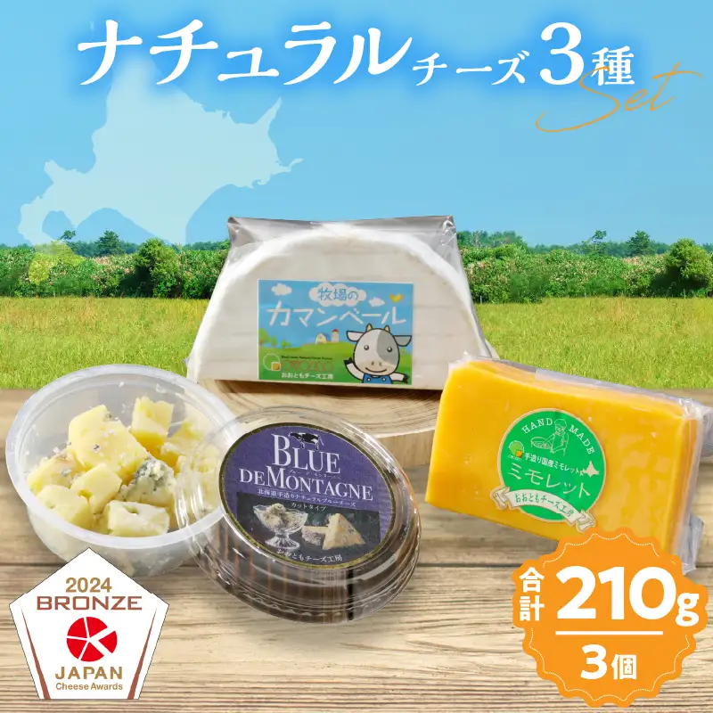 濃厚ナチュラルチーズ 3種 チーズ_H0003-114