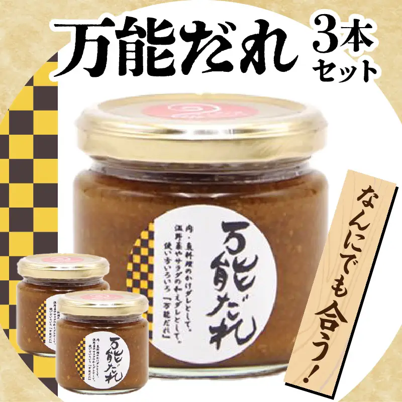 万能だれ3本セット 白長ねぎ 調味料 調味 薬味 万能調味料 ごはんのお供 おつまみ つまみ おかず お弁当 高千穂町産 国産 特産 特産品 加工品 加工食品 グルメ 贈答 贈り物 ギフト プレゼント お祝い 内祝い 普段使い お取り寄せ 宮崎県 高千穂町 _Tk050-008