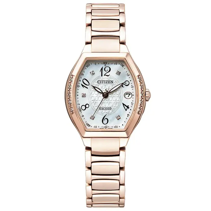 シチズン 腕時計 エクシード レディース ES9385-57W CITIZEN 時計 ギフトプレゼント 誕生日 成人式 就職祝い 合格祝い 入学祝い 卒業祝い ビジネス ウォッチ 電波 ソーラー  松村時計店 岩手県 北上市  Y0050