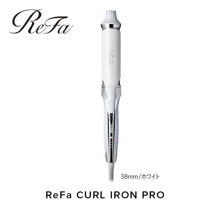 ReFa CURL IRON PRO38【ホワイト】 アイロン 家電 美容 リファ