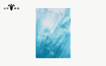 【山形緞通】TOCHI - Blue (M) [絨毯 じゅうたん ラグ カーペット oc-lmtcs-blue]