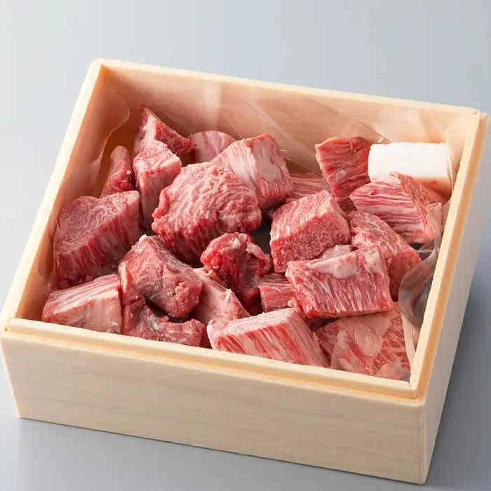 【A-303】宝牧場 近江牛ヒレサイコロステーキ500g ［高島屋選定品］