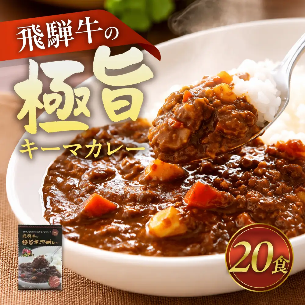 飛騨牛の極旨カレー 20食セット / カレー レトルトカレー 