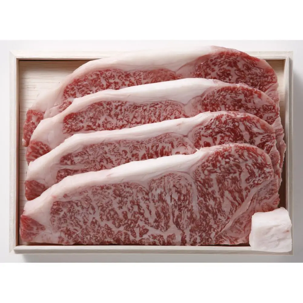 お肉の専門店「スギモト」みかわ牛　ステーキ用(サーロイン肉)4枚